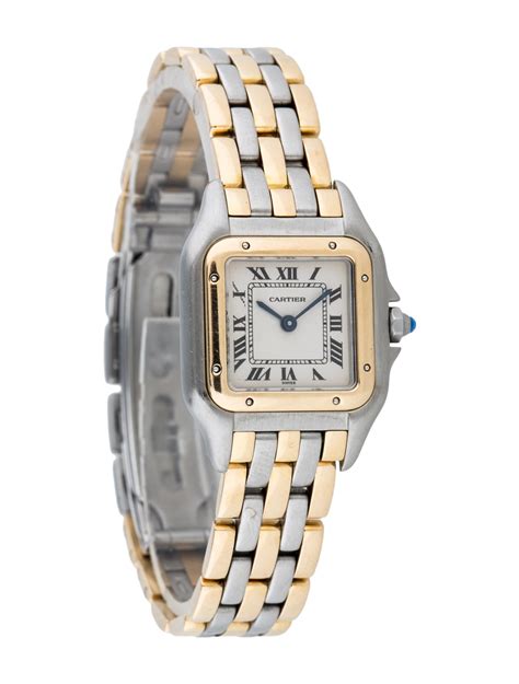 cartier panthere watch small|cartier panthere watch two tone.